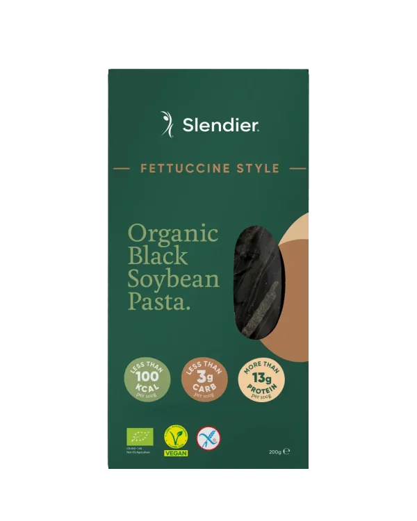 6x Fettuccine de soja negra orgánica