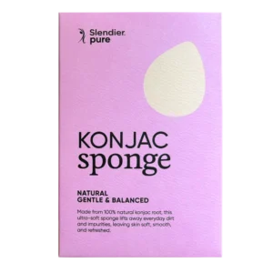 Esponja de konjac Slendier Pure Natural